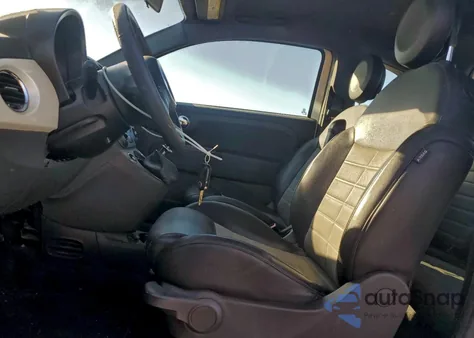 2012 Fiat 500 Sport z USA, uszkodzony, nr VIN 3C3CFFBR9CT119980